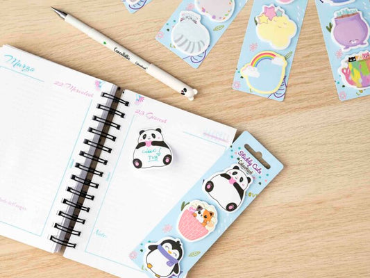 Segnapagina Adesivi Stickly Cute