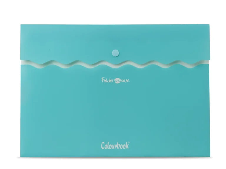 Portadocumenti A4 con bottone Folder Wave