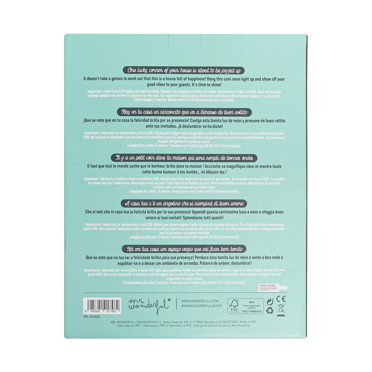 Lampada Neon - Happy Home