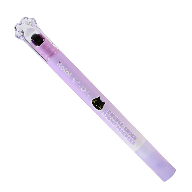 Evidenziatore Glitterato con Timbro