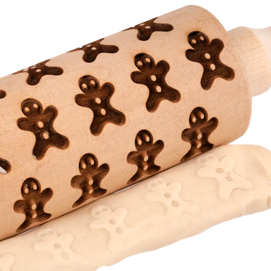 Matterello decorativo per biscotti di Natale