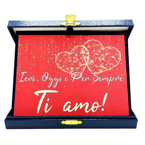 Targa con cofanetto – Messaggio d’Amore