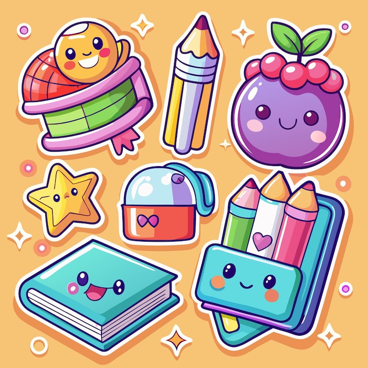 Cartoleria Kawaii - Accessori Carini per Ufficio e Studio