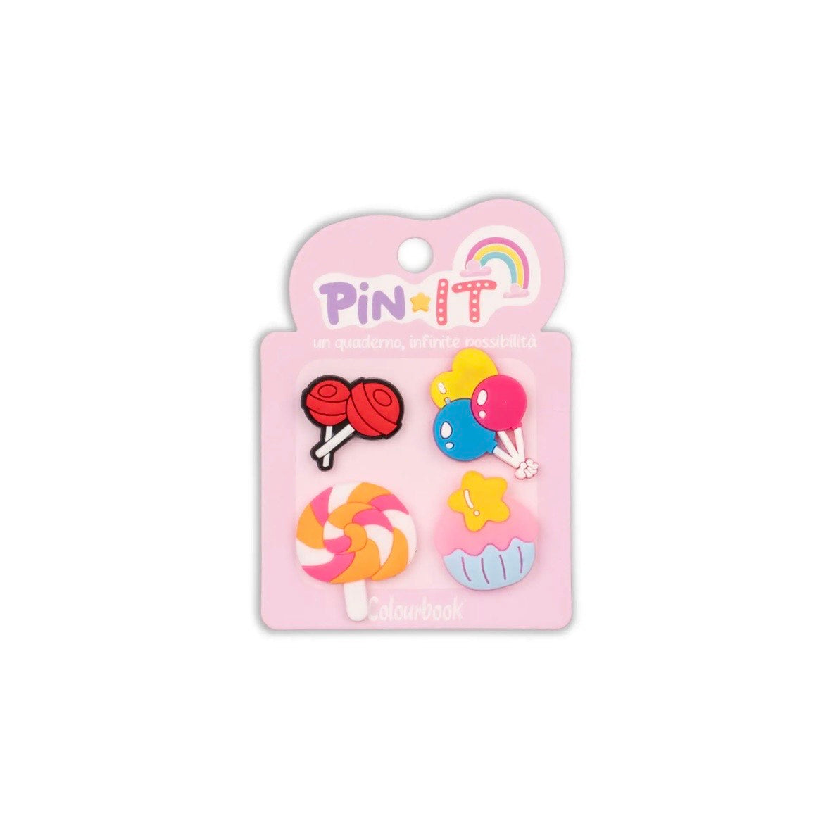 Pin per quaderni (set da 4 pezzi)