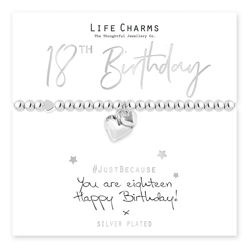 Braccialetto #JustBecause - 18th Birthday