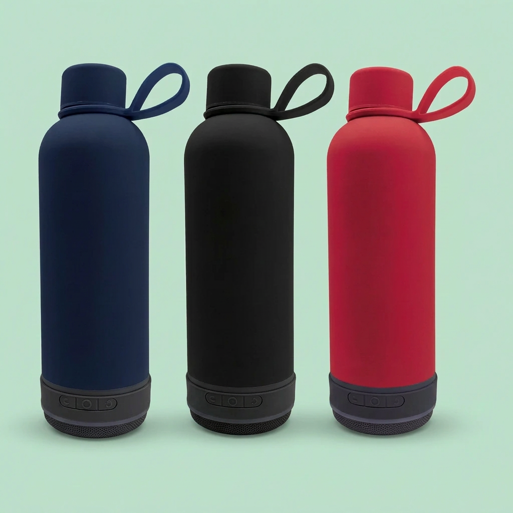 Borraccia Termica con Speaker Bluetooth Integrato HydroBeat 500ml - tintaUNITA