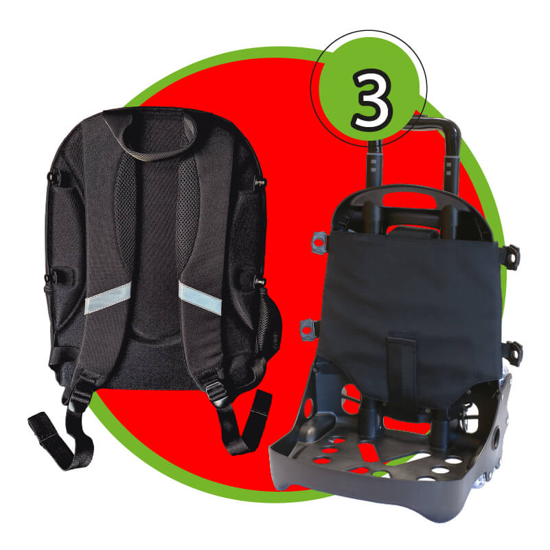 Trolley Zaino Cross ORIGINAL Tinta Unita