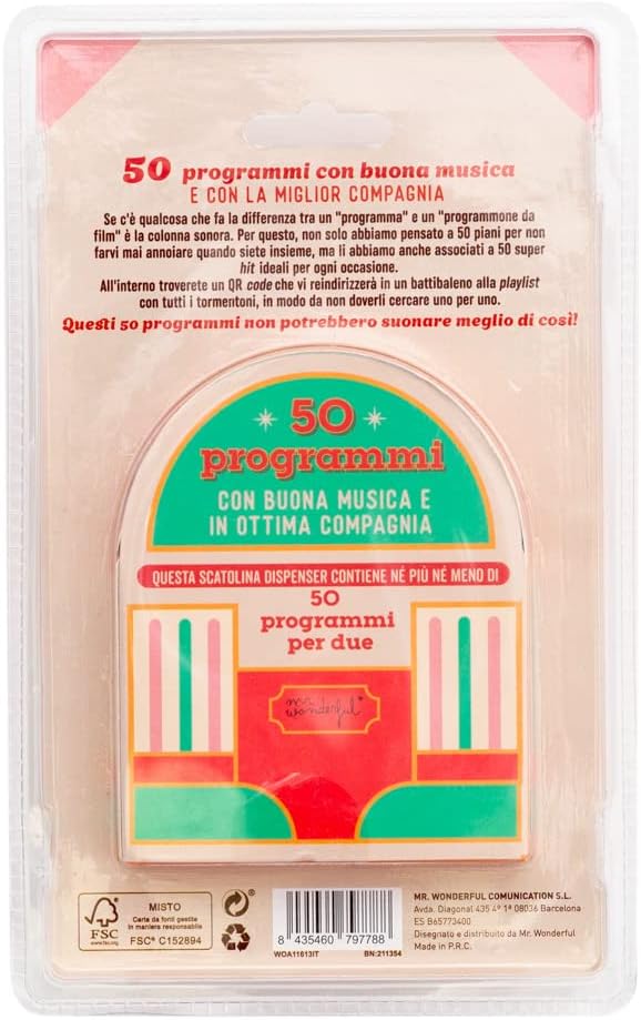 Distributore di piani di Coppia con Colonna Sonora