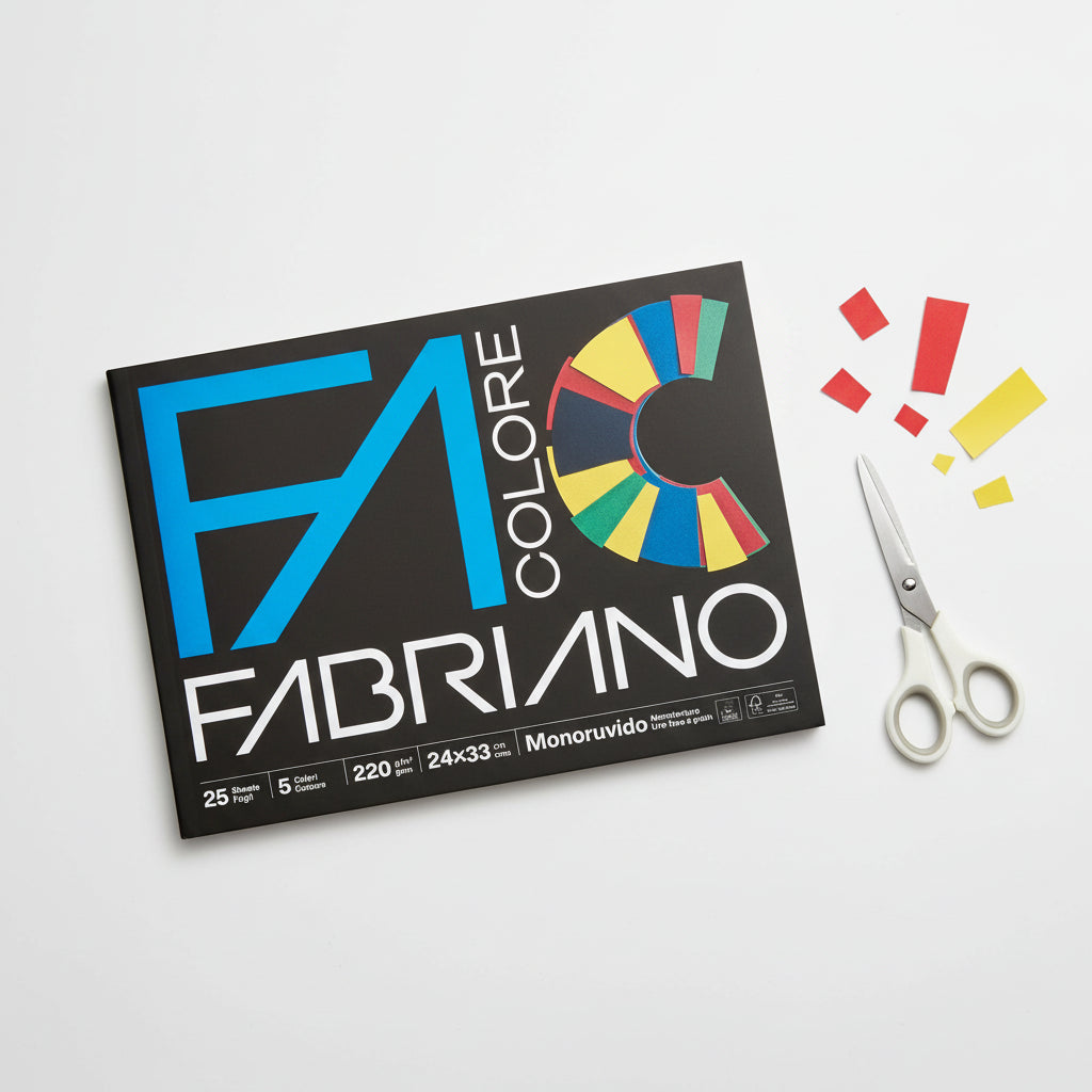 Album Cartoncino Colorato Fabriano - 220 gr