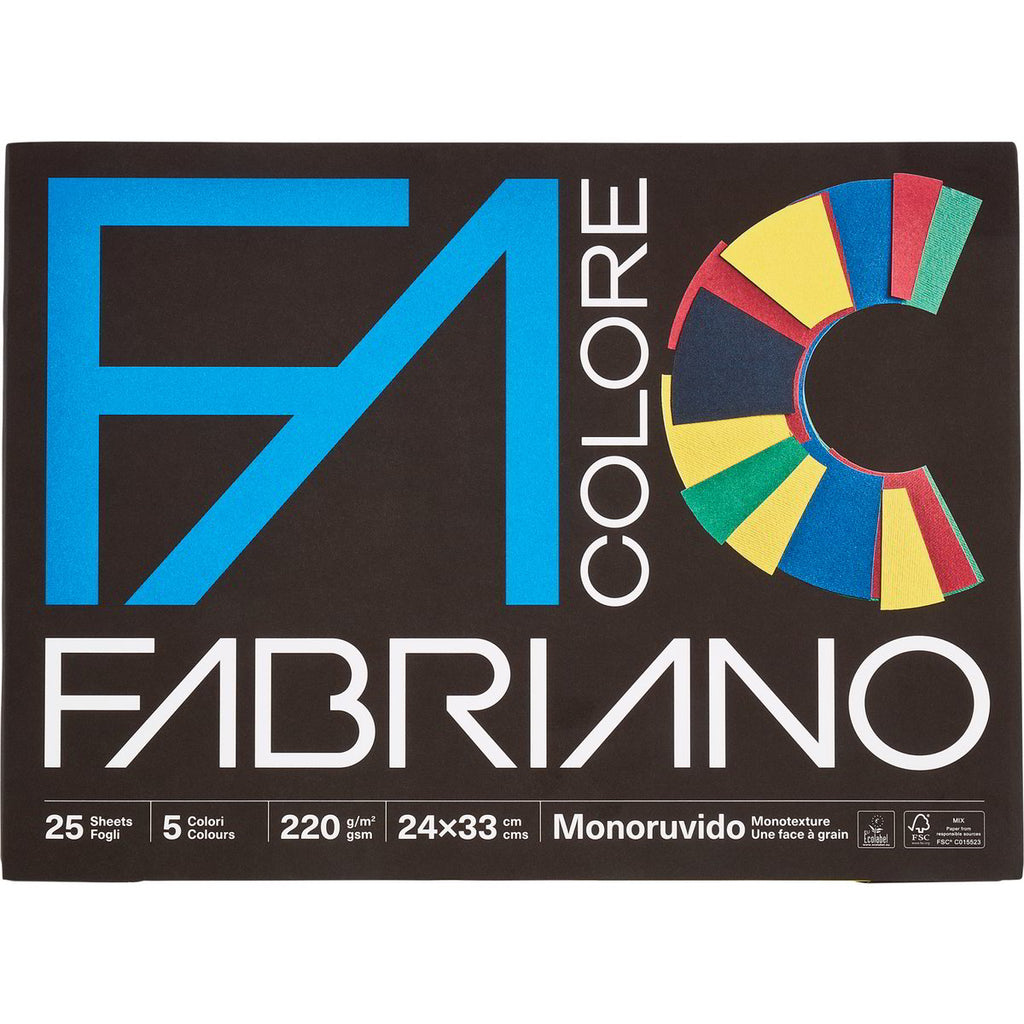 Album Cartoncino Colorato Fabriano - 220 gr