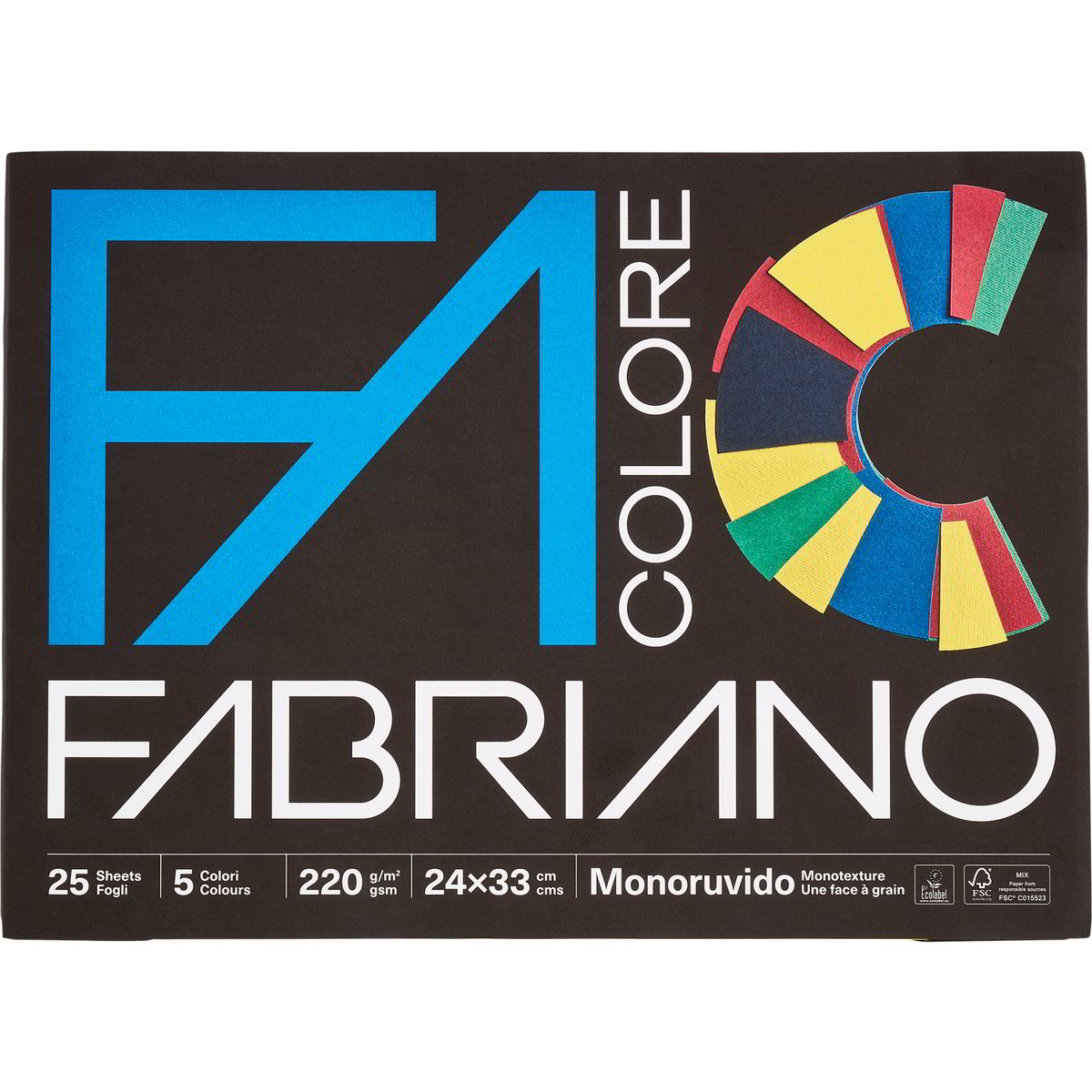 Album Cartoncino Colorato Fabriano - 220 gr