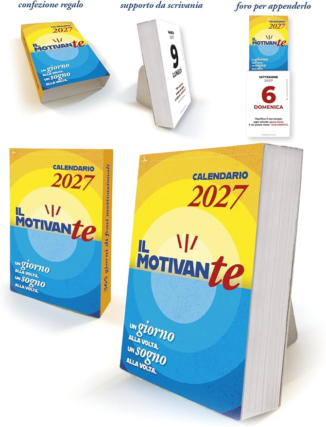 Calendario Giornaliero 2027 “Il Motivante”