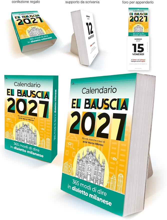 Calendario Giornaliero 2027 “El Bauscia”
