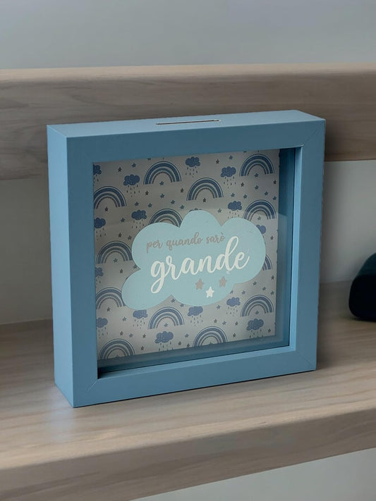 Salvadanaio Quadretto – “Per Quando Sarò Grande” 🌈💖