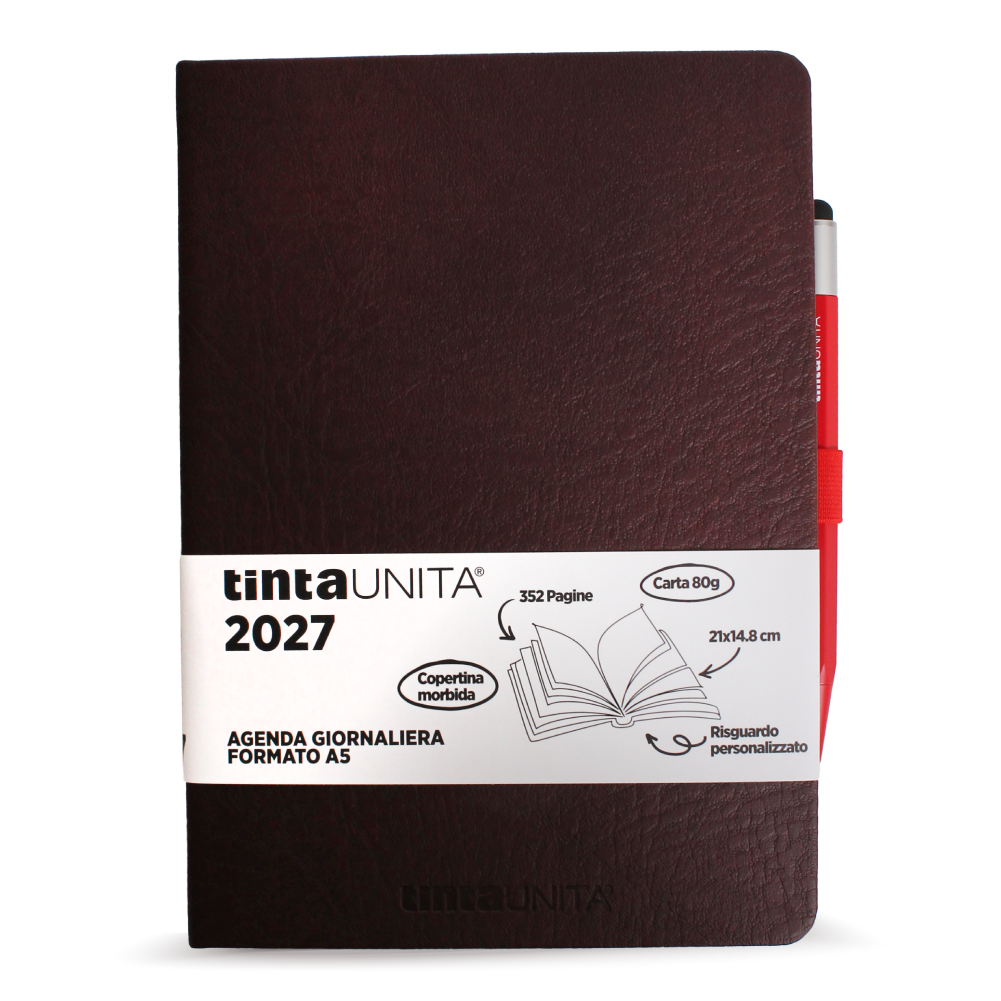 Agenda Giornaliera A5 CONTRAST+ con Touch Pen