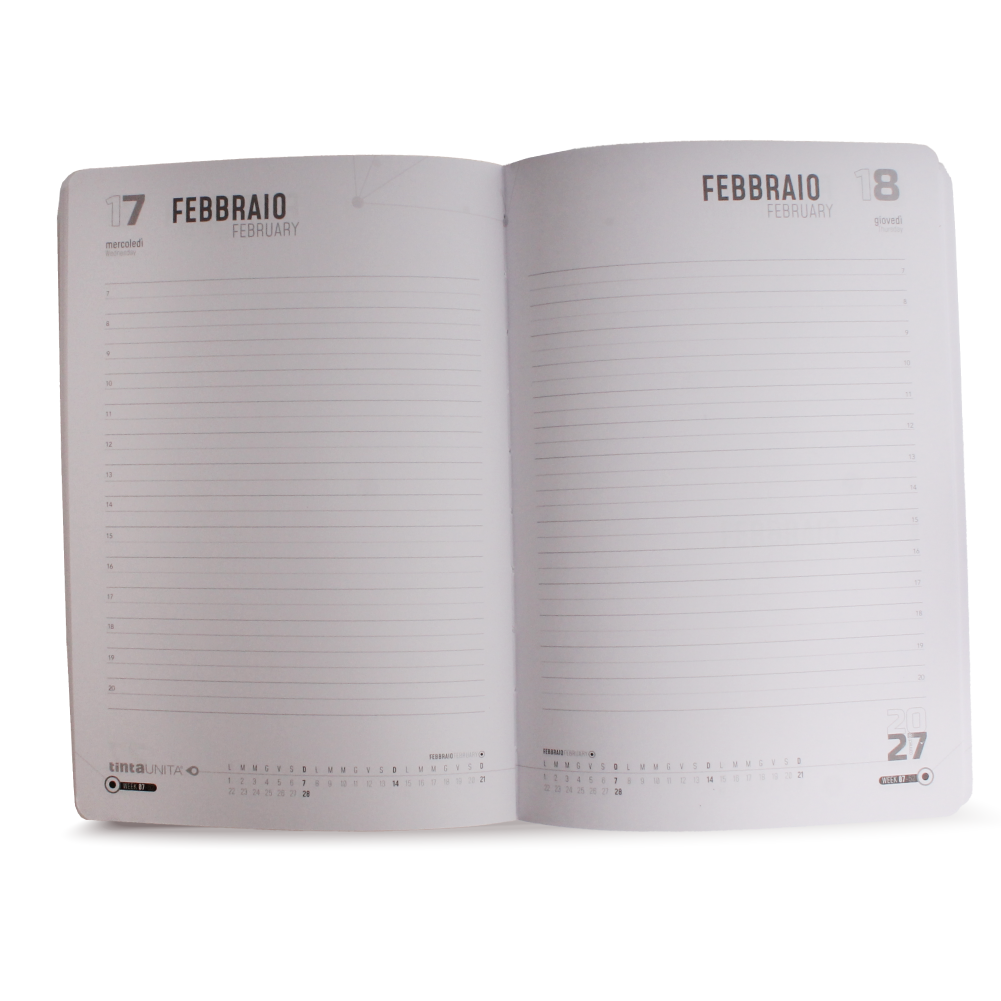 Agenda Giornaliera A5 CONTRAST+ con Touch Pen