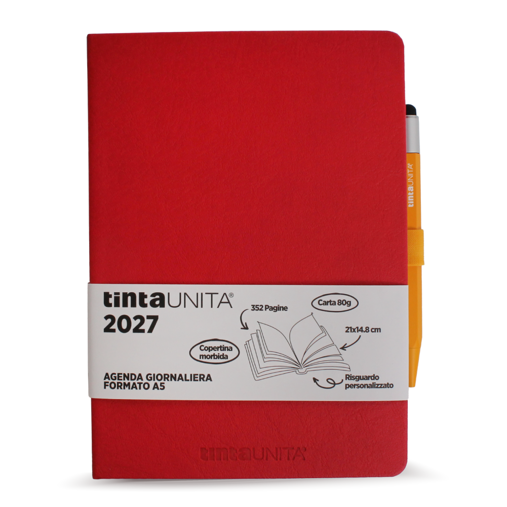 Agenda Giornaliera A5 CONTRAST+ con Touch Pen