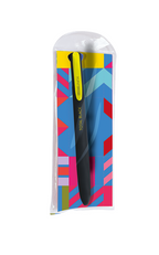 Astuccio Oval Tinta Unita + Penna 4 Colori