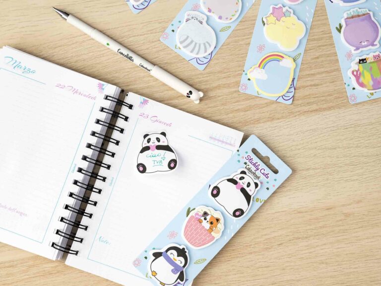 Segnapagina Adesivi Stickly Cute