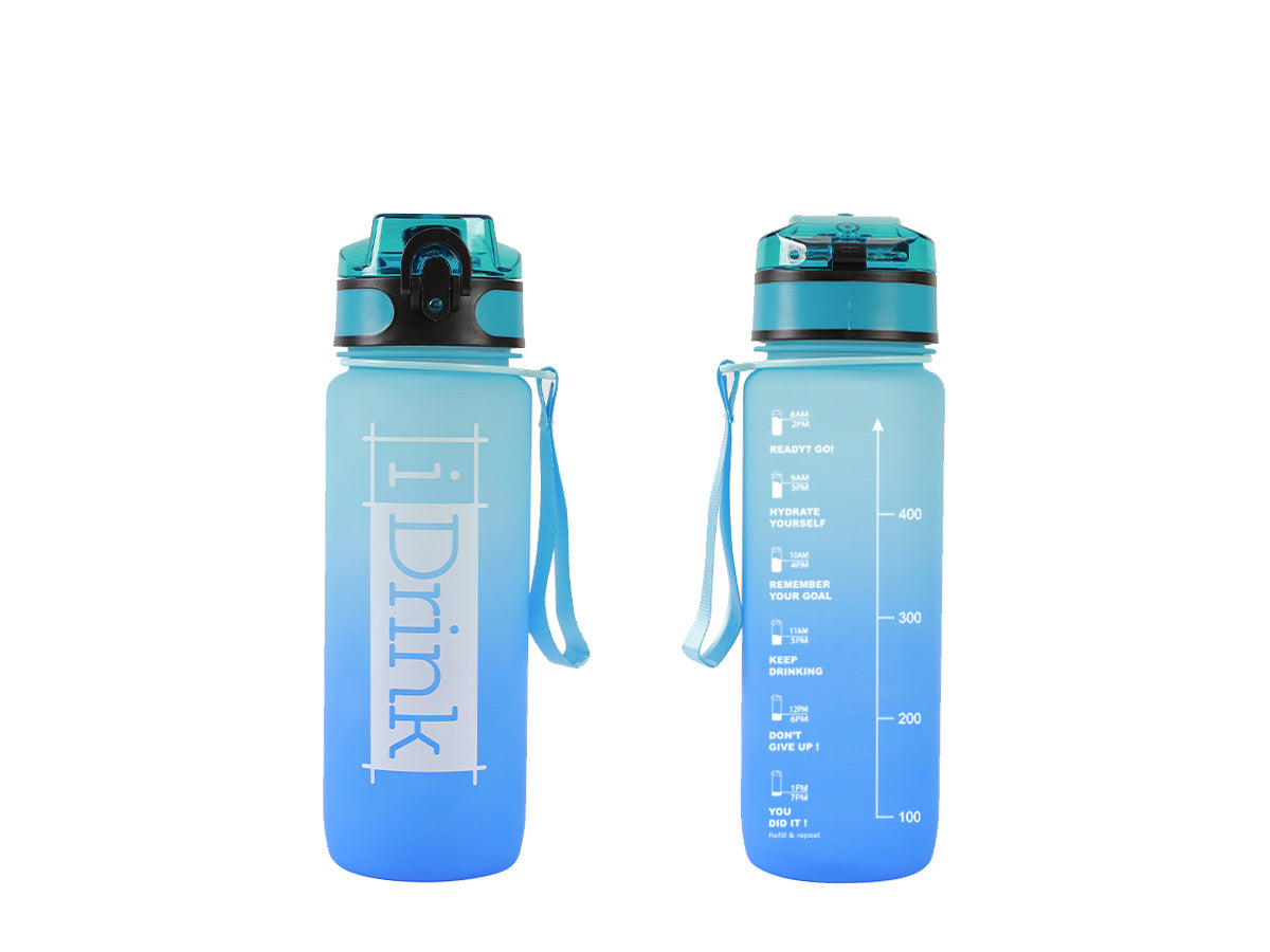 Borraccia in Tritan 750ml - Azzurra e Blu