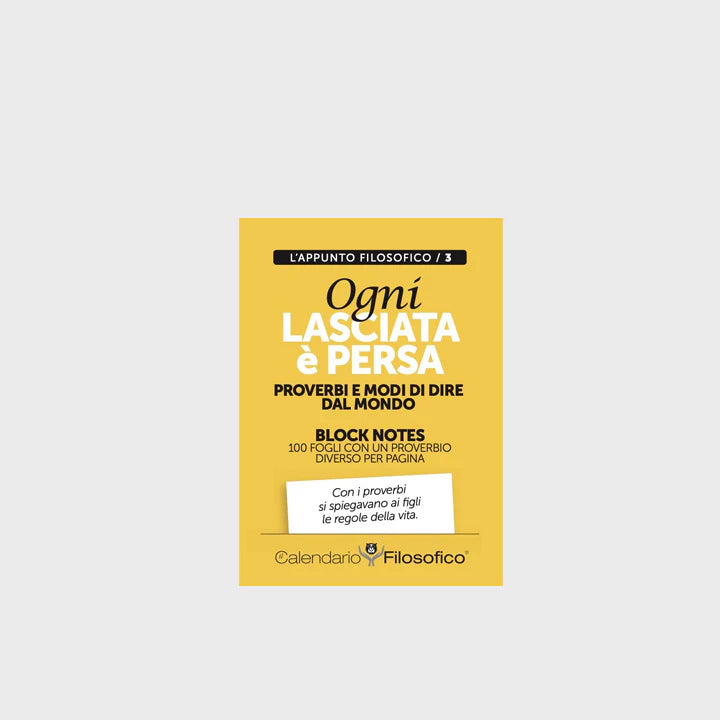 Block notes per appunti TEMATICI