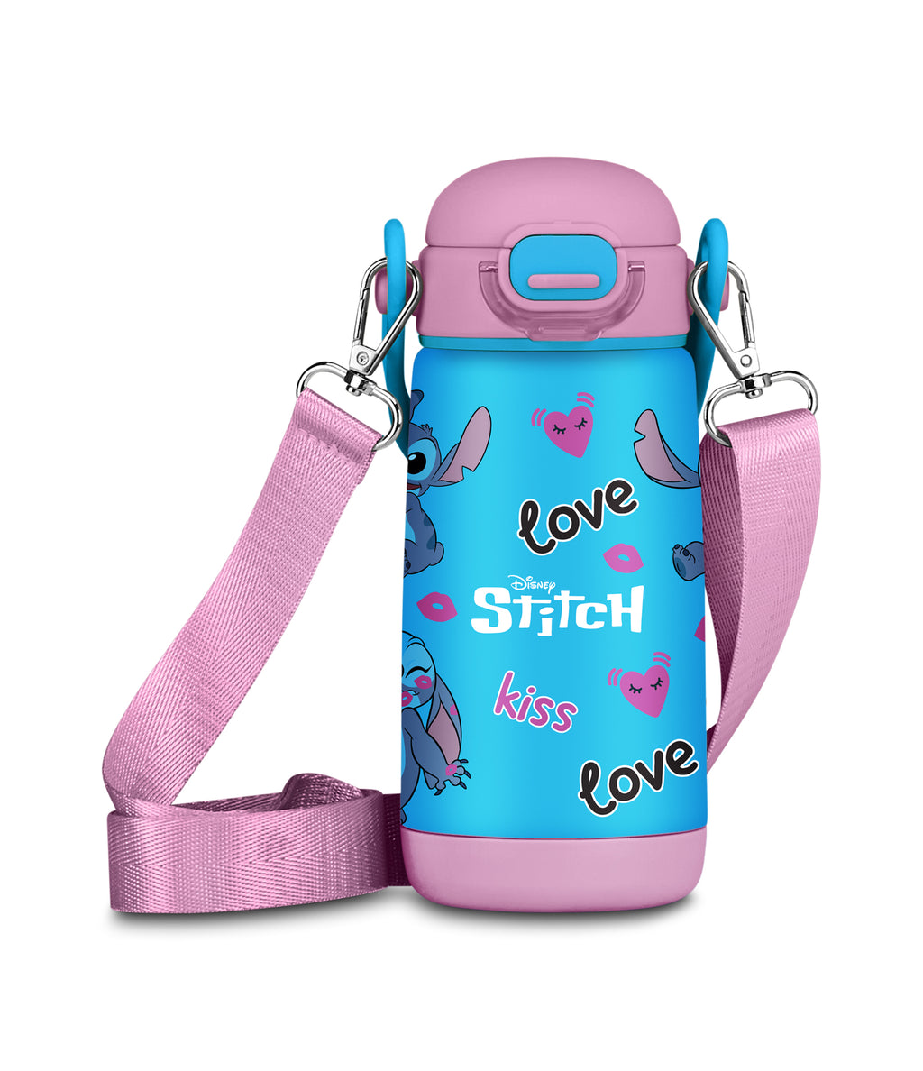 BOTTIGLIA TERMICA KID 400 ML. CON TRACOLLA e CANNUCCIA STITCH