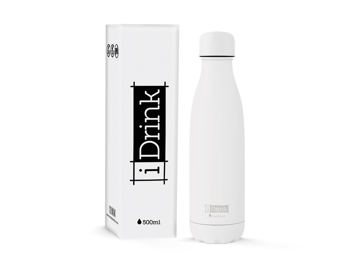 Borraccia Termica 500ml - Bianca