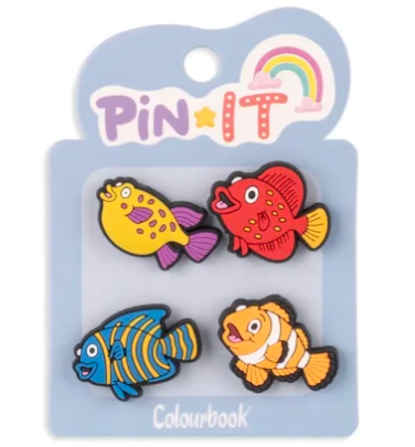 Pin per quaderni (set da 4 pezzi)