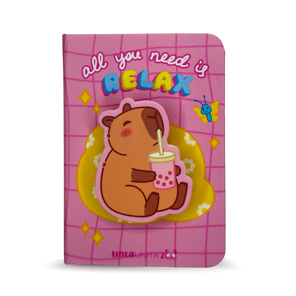 Mini blocchetto Spinner Capybara