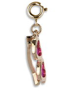 Charm OCCHIALI a Cuore