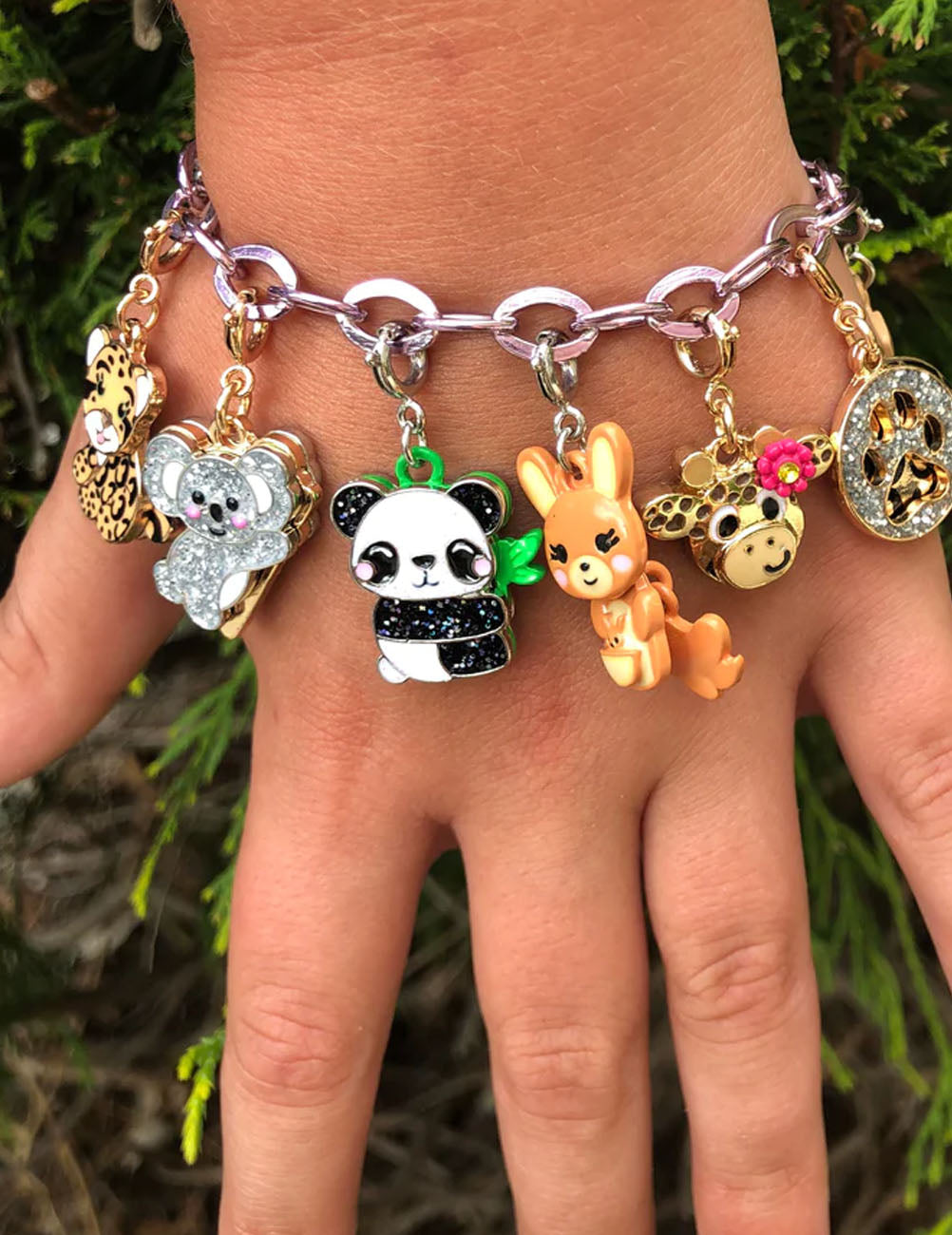 Charm PANDA Glitterato