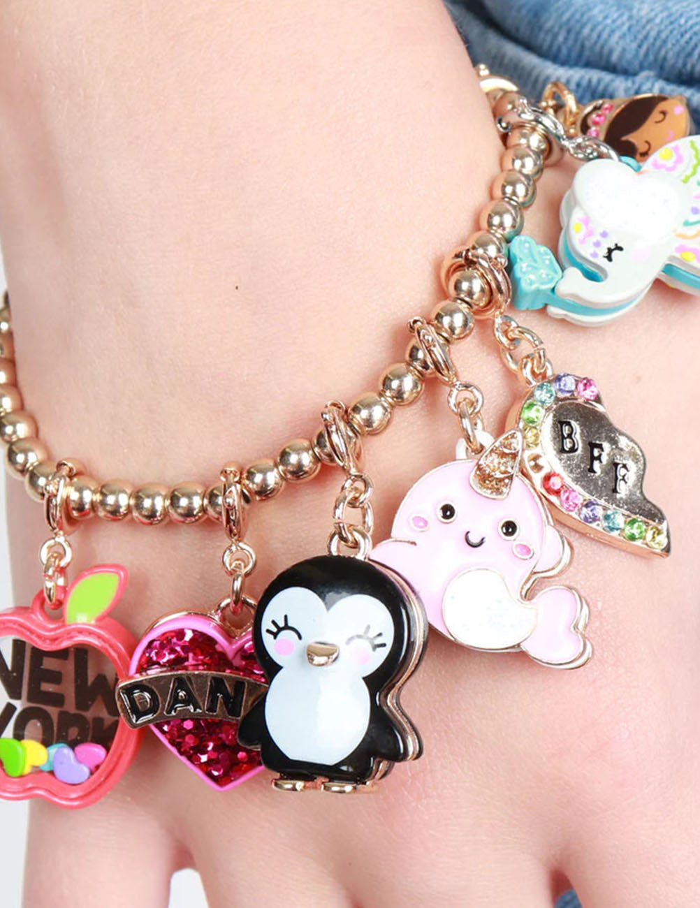 Charm BBF Argento