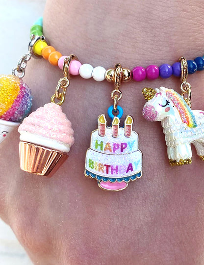 Charm TORTA COMPLEANNO ORO