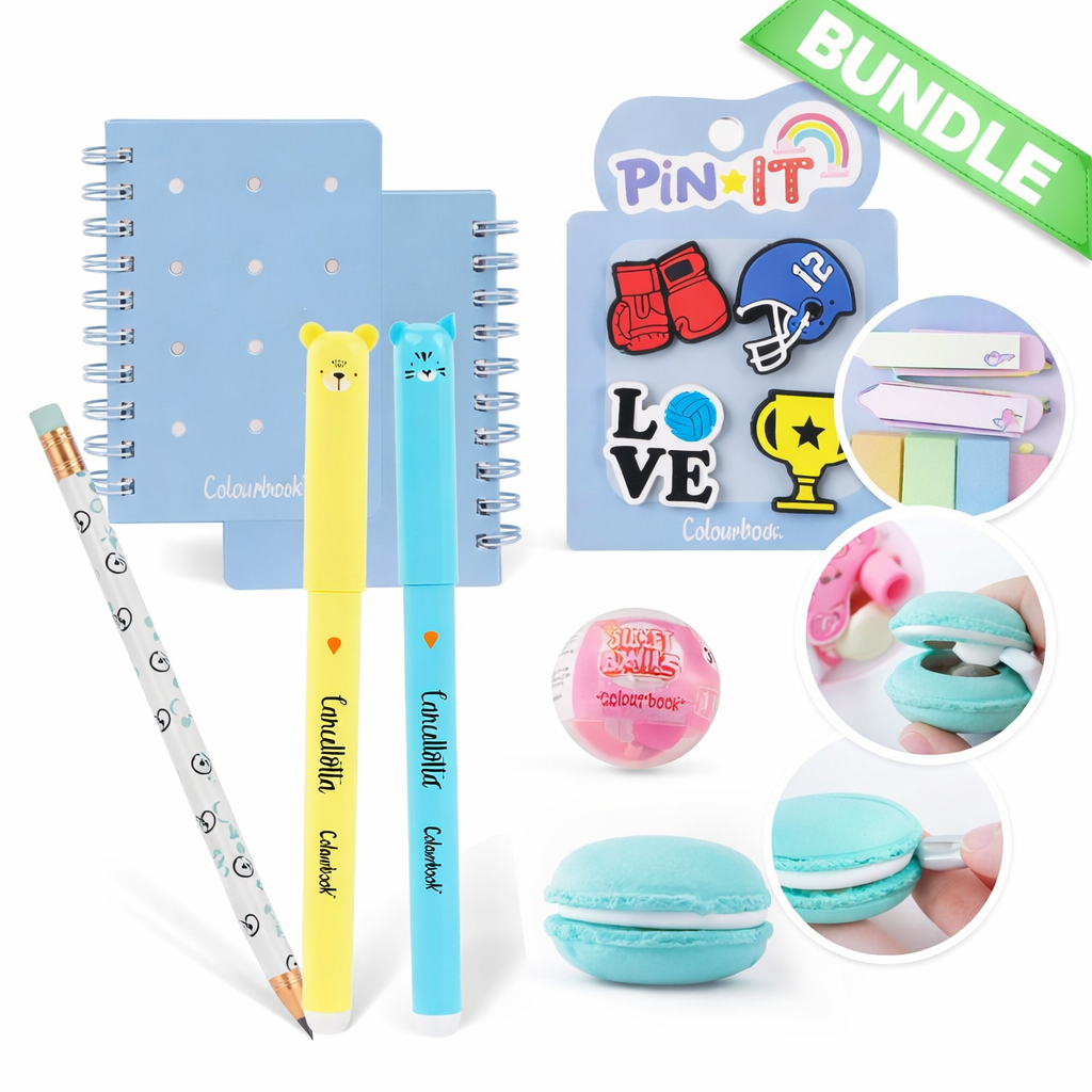 Bundle Cartoleria Boy – 6 Pezzi