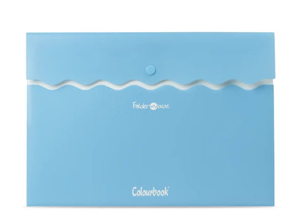 Portadocumenti A4 con bottone Folder Wave
