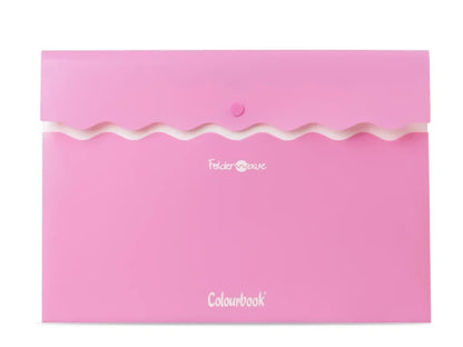 Portadocumenti A4 con bottone Folder Wave