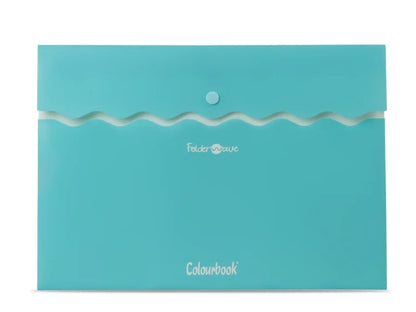 Portadocumenti A4 con bottone Folder Wave