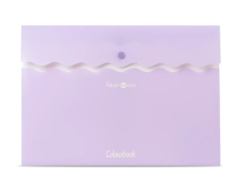 Portadocumenti A4 con bottone Folder Wave