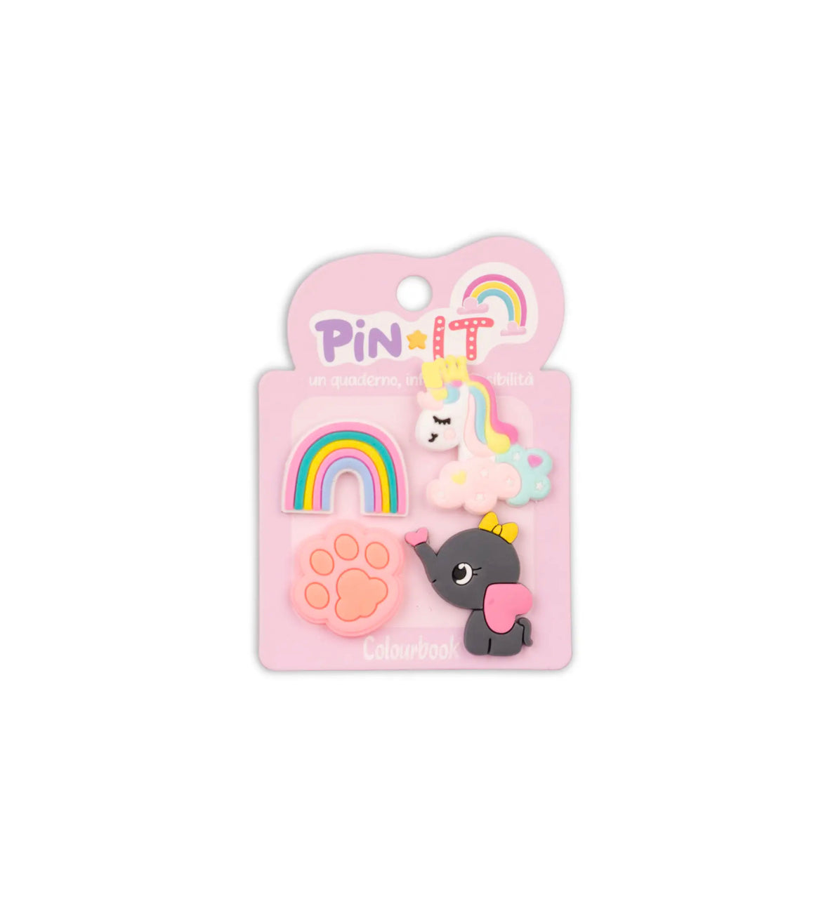 Pin per quaderni (set da 4 pezzi)