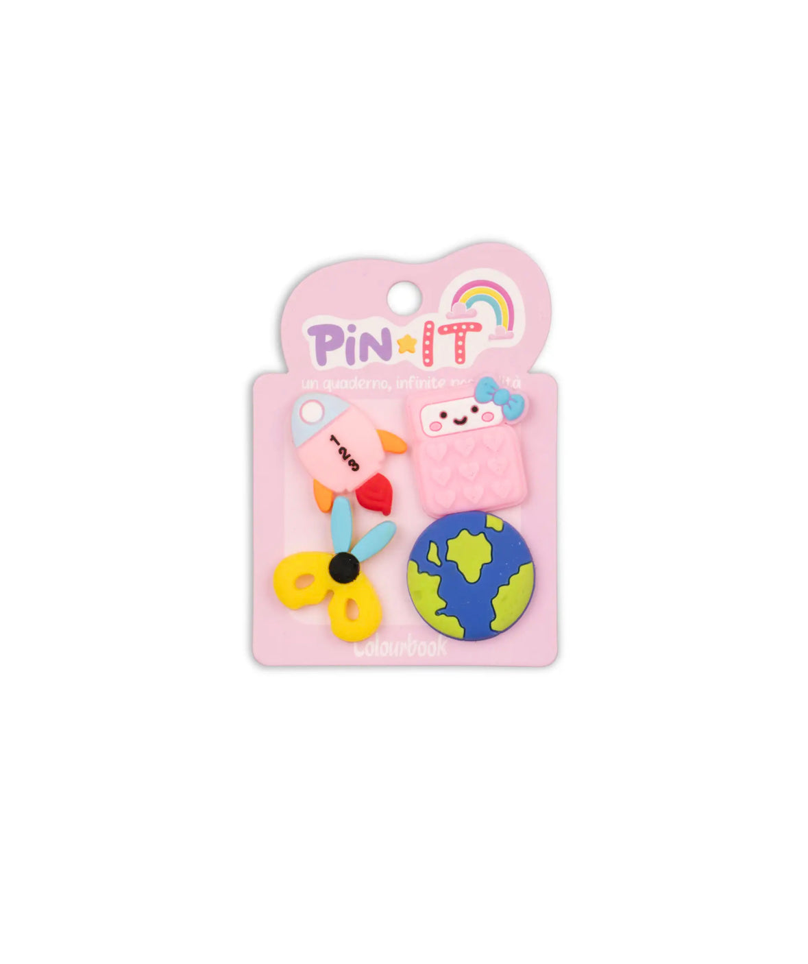 Pin per quaderni (set da 4 pezzi)