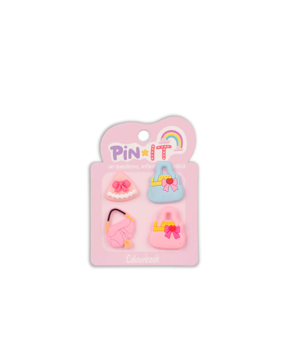 Pin per quaderni (set da 4 pezzi)