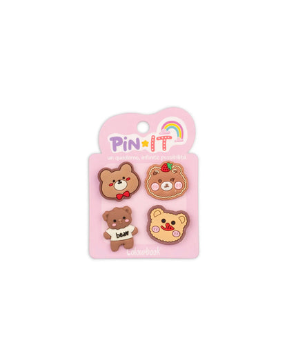 Pin per quaderni (set da 4 pezzi)