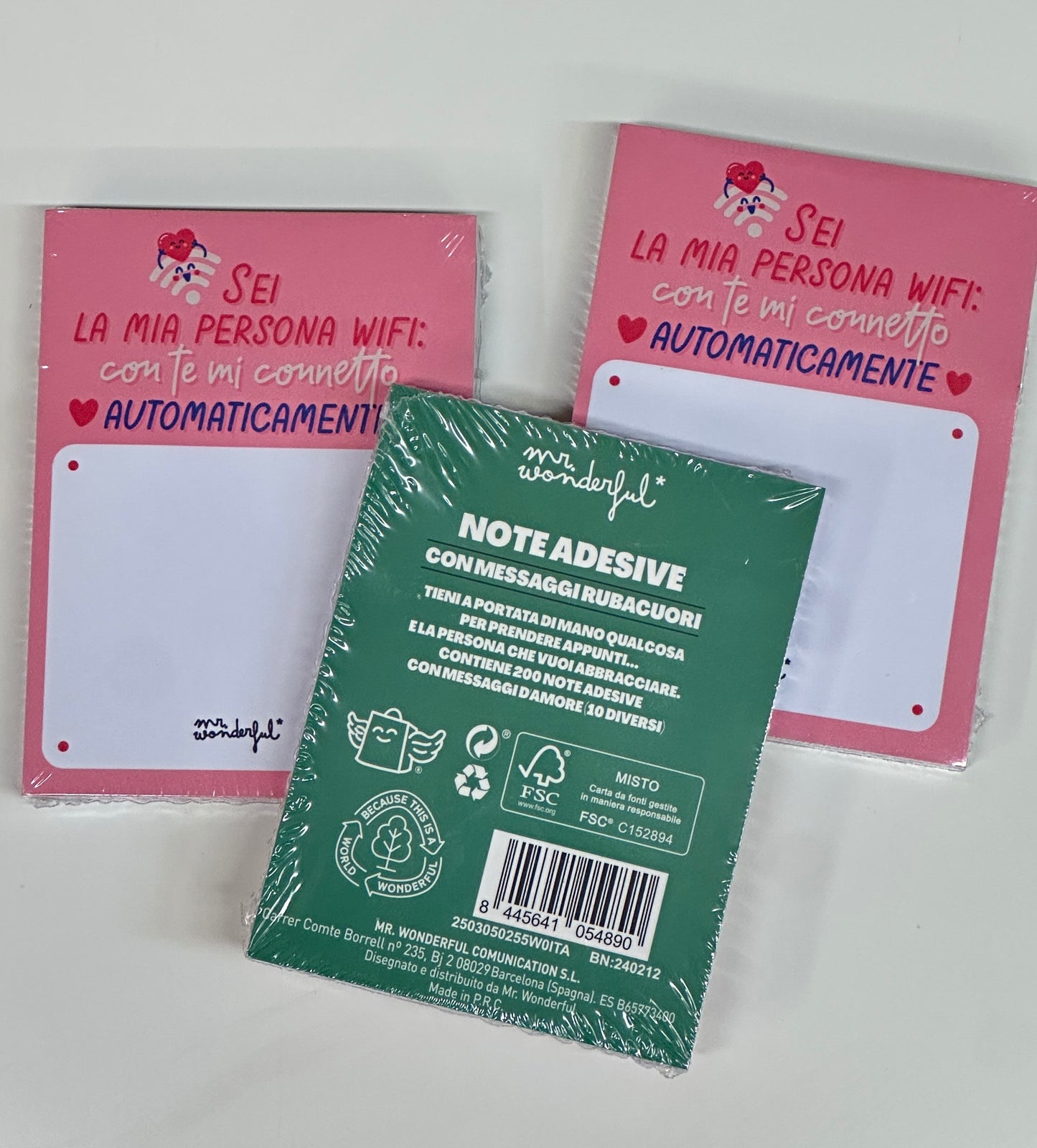 Note Adesive per Messaggi d'Amore