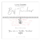 Braccialetto JustBecause - Best Teacher