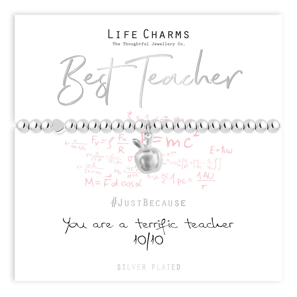 Braccialetto JustBecause - Best Teacher