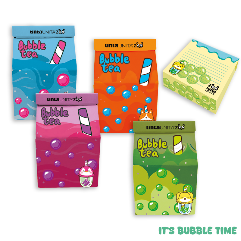 Notes Taggy Milk Bubble Tea Tinta Unita