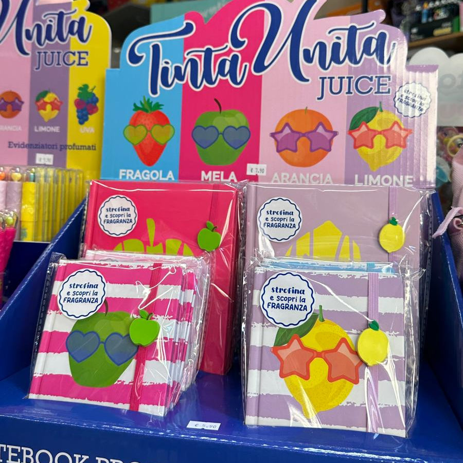 Notebook Profumati A5 – Tinta Unita