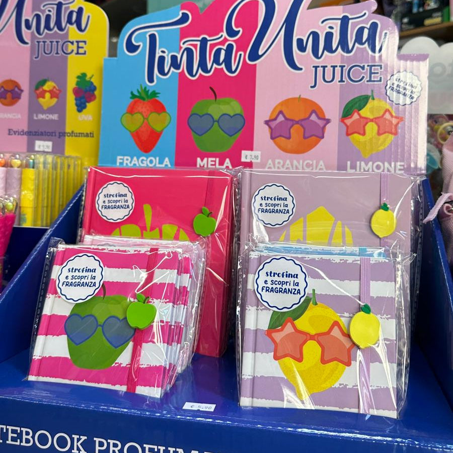 Notebook Profumati A6 – Tinta Unita