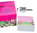 Notes Taggy Milk Bubble Tea Tinta Unita