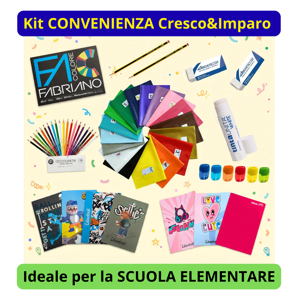 Kit Cresco & Imparo FULL - Per la SCUOLA ELEMENTARE